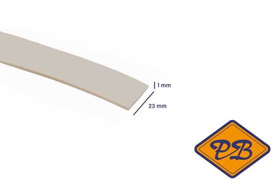 Afbeelding van ABS kantenband 1x23mm voor Kronospan geplastificeerd spaanplaat kasjmier kleurnummer 5981 BS (per rol=25mtr)