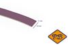 Afbeelding van ABS kantenband 1x23mm voor Kronospan geplastificeerd spaanplaat violet kleurnummer 7167 SU (per rol=25mtr)