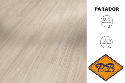 Afbeeldingen van PARADOR TATERRA mineraal HDF safe-lock PRO® click landhuisdeel ECO vloer Eiken Virida pale grey 8mmx19,4x128,5cm (per pak van 10 stuks=2,49m²)